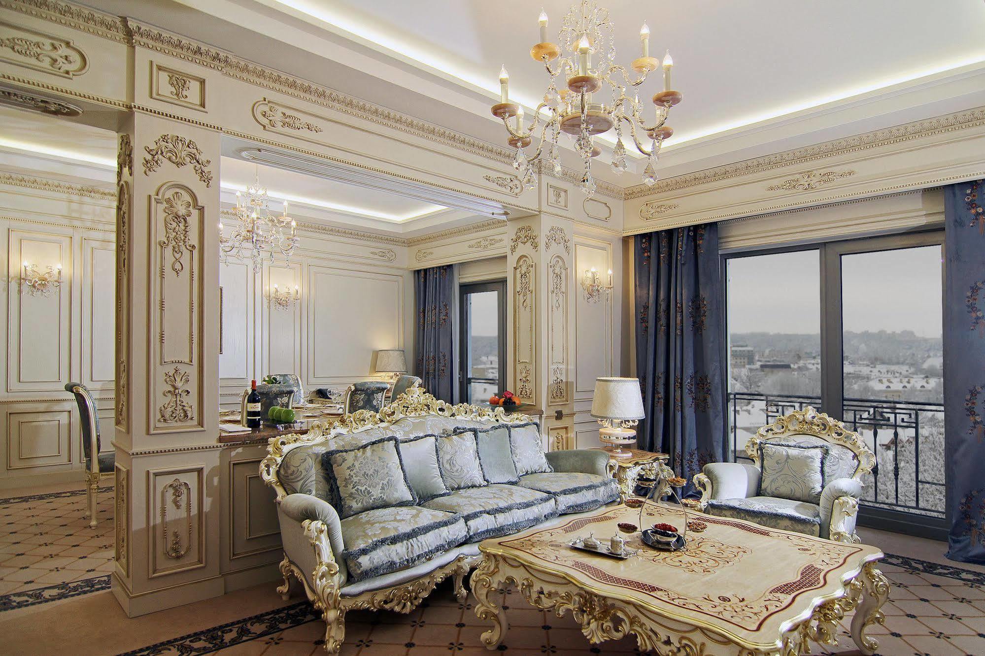 Orion Hotel Bishkek Bagian luar foto Neoclassical interior design
